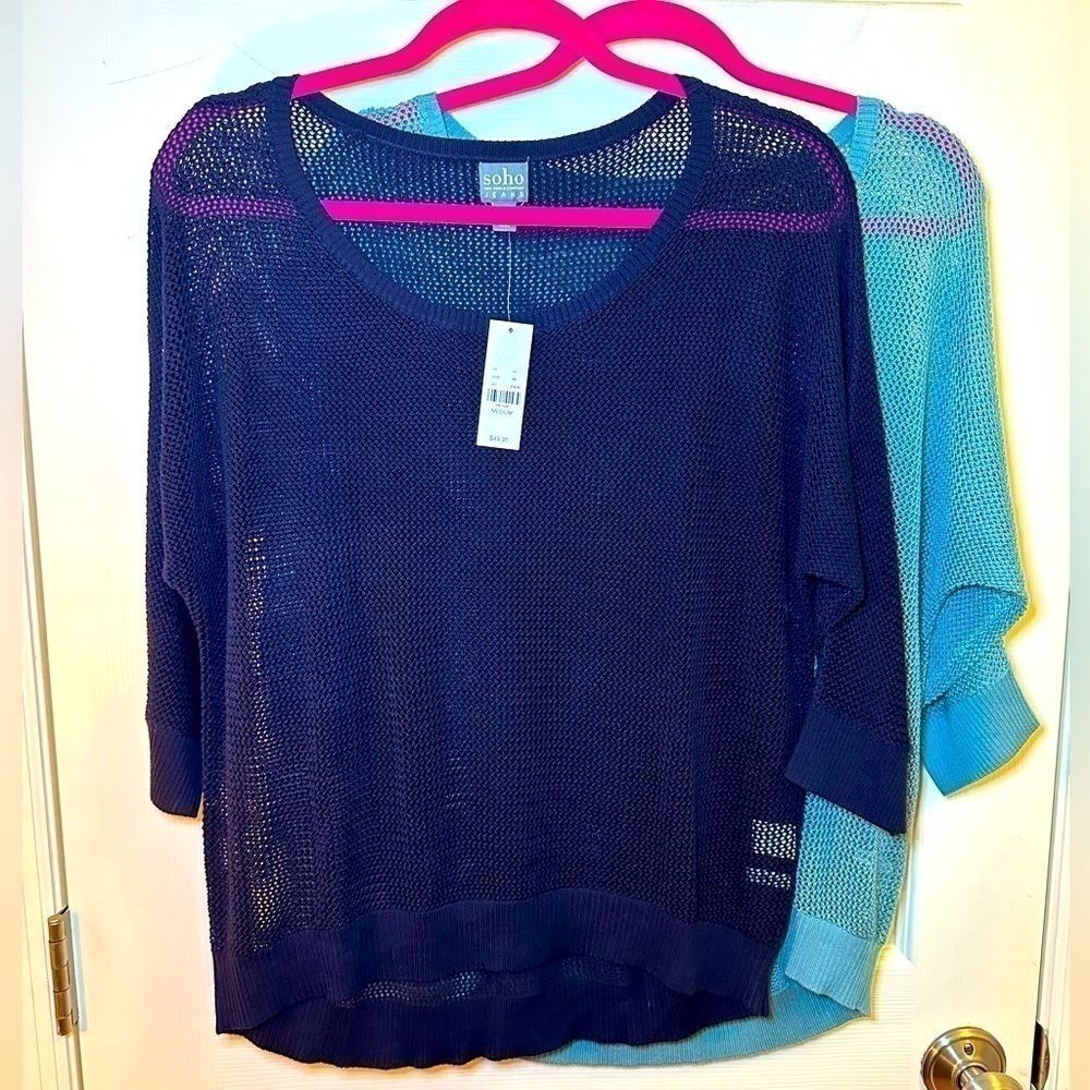 NWT & NWOT Set of 2 Ladies Medium SOHO New York & Company tops